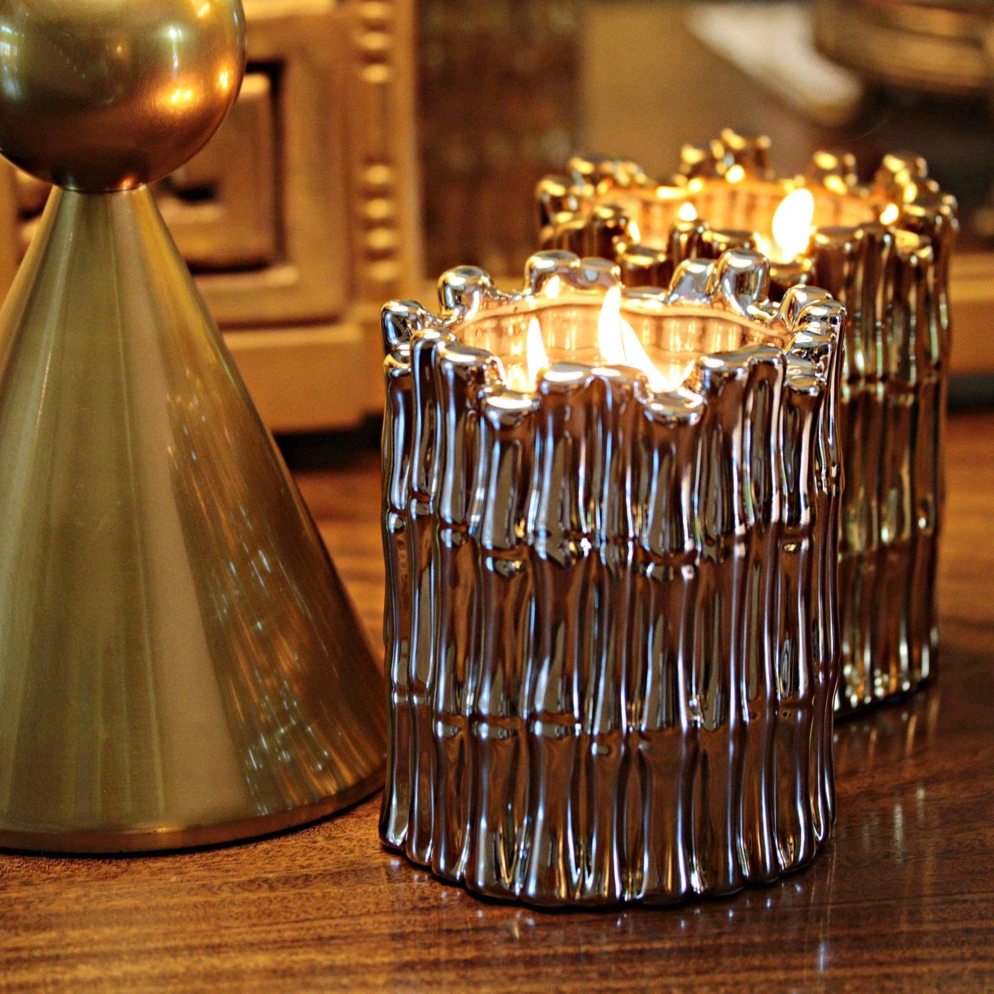 Silver Sagano Candle - Concordia Style Boutique