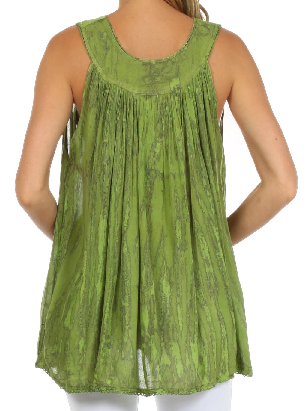 Sakkas Boho Love Sleeveless Blouse - Concordia Style Boutique
