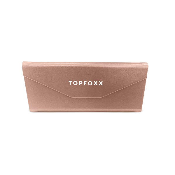 Foldable Sunglasses Case - Rose Gold - Concordia Style Boutique