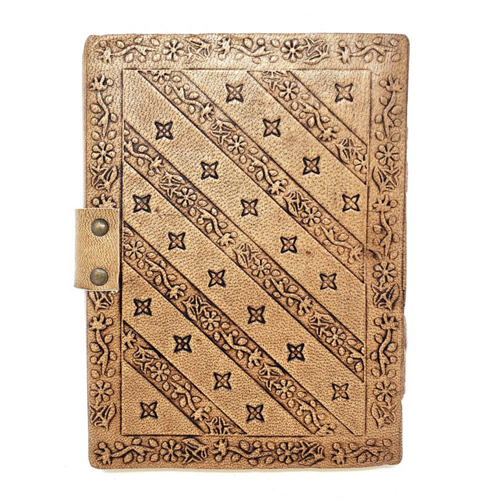 Tree Goddess Leather Journal with Latch Closure - Concordia Style Boutique