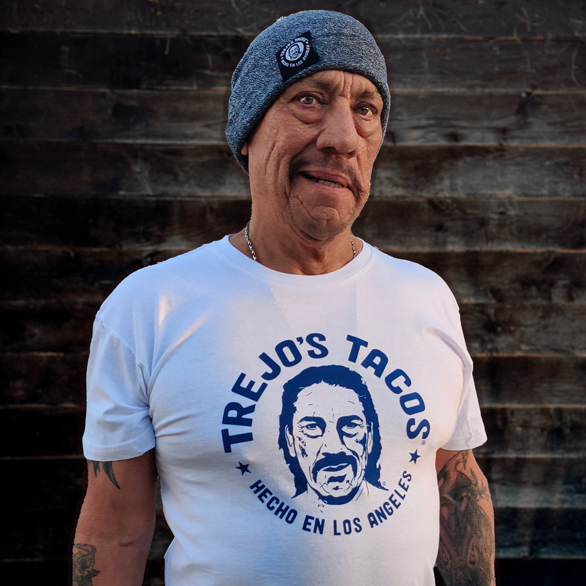 Classic White T-Shirt (Trejo's Tacos) - Concordia Style Boutique