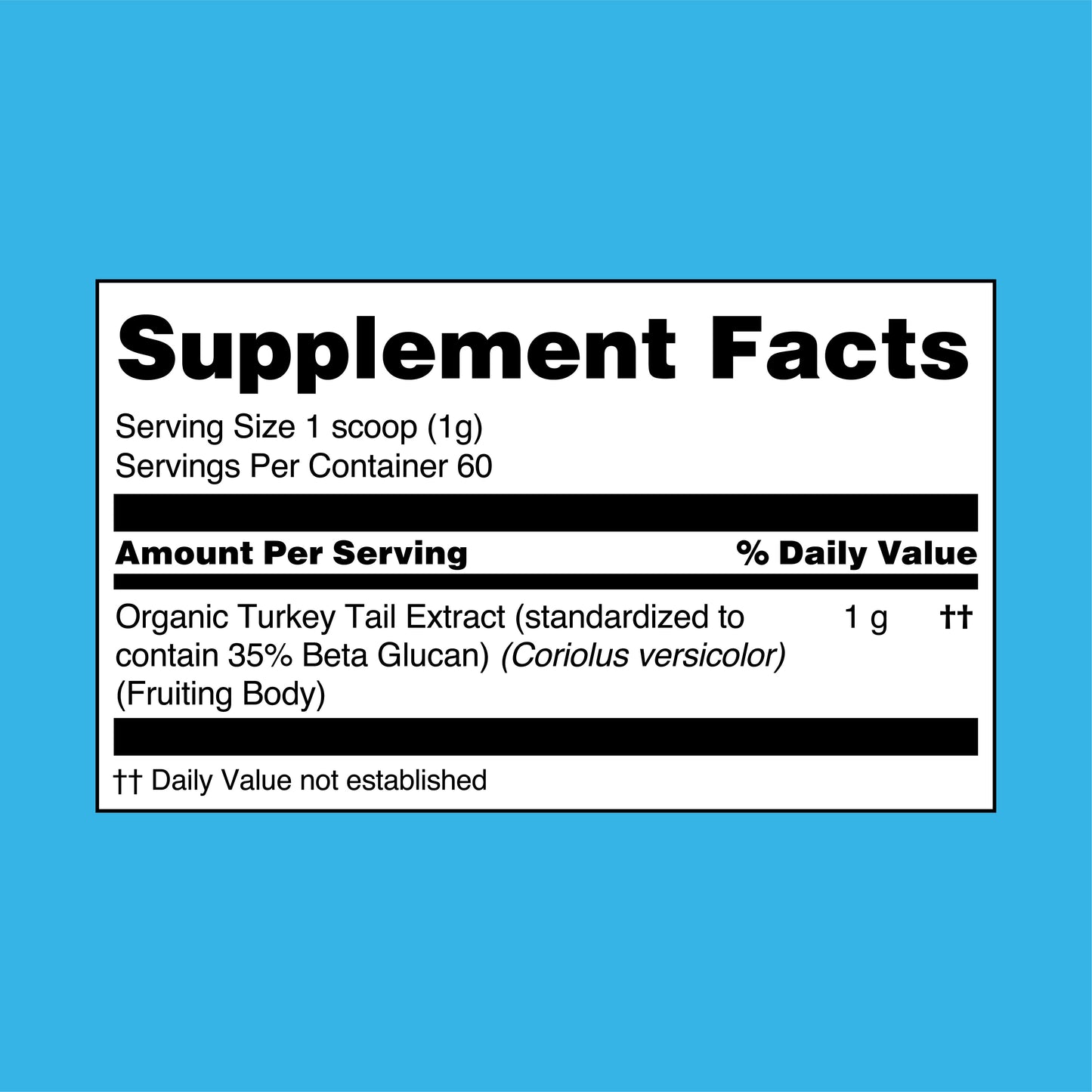Turkey Tail Mushroom Extract Powder - Concordia Style Boutique
