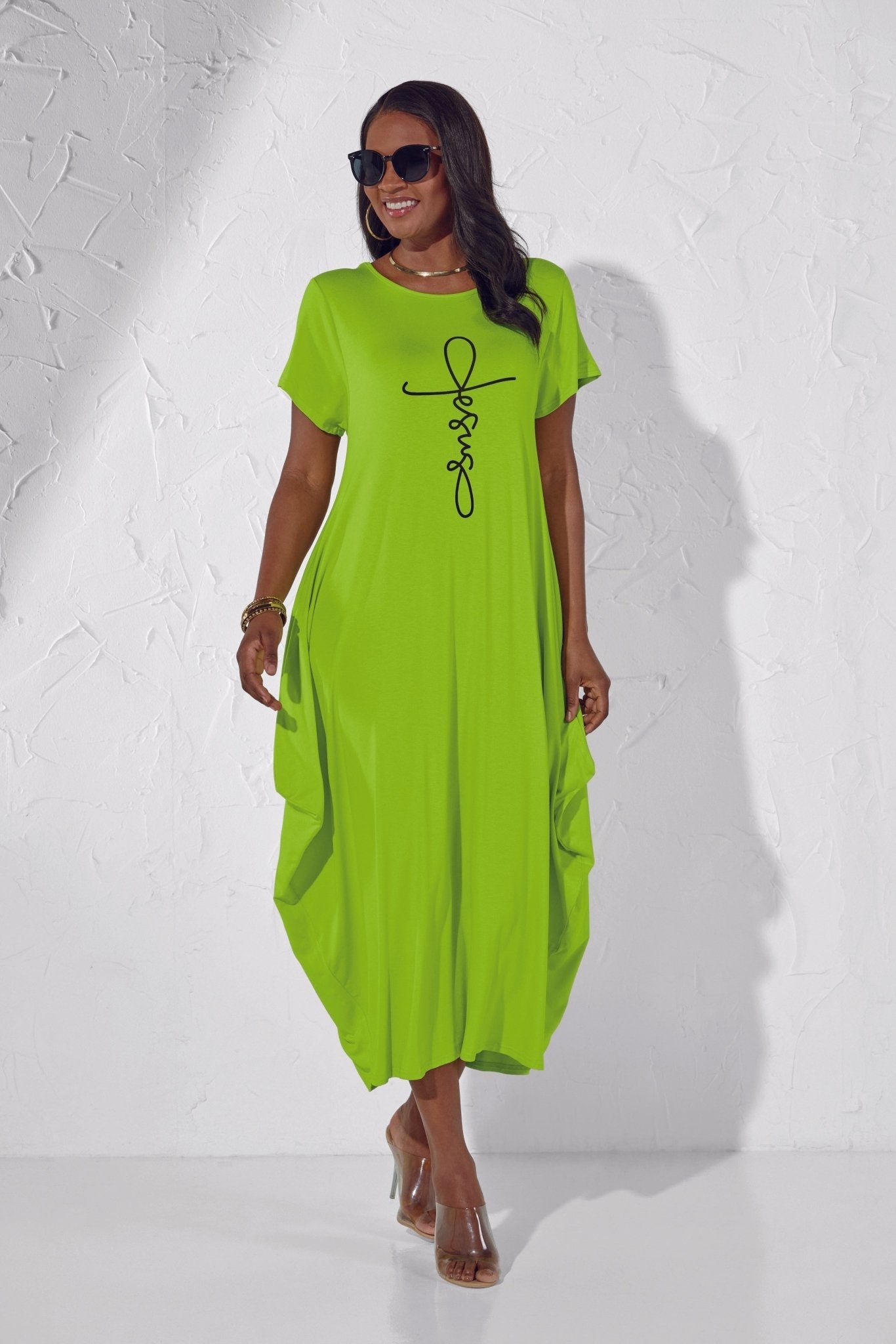 Believe in Jesus Maxi Dress by EY Boutique