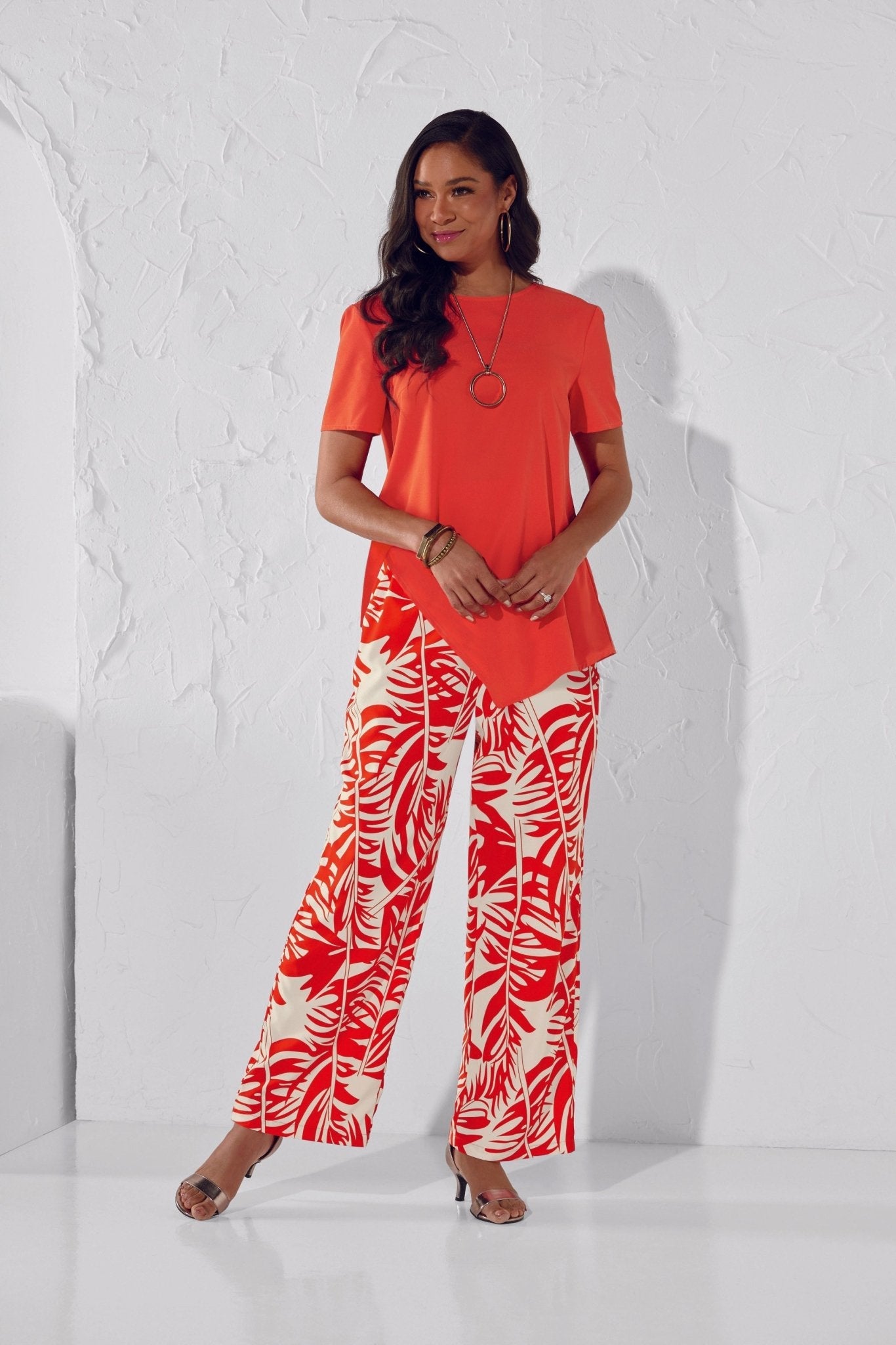 Tropical Breeze 2-Pc. Pantset by Studio EY