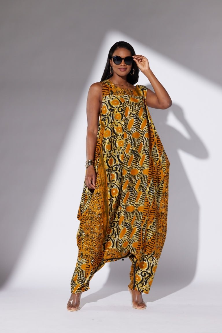 Into the Mix Convertible Jumpsuit Dress by Studio EY