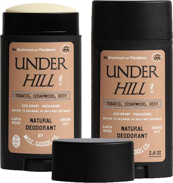 "Underhill" Natural Deodorant