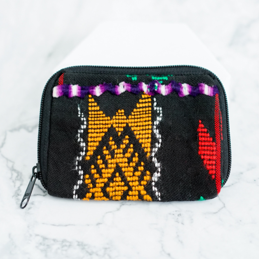 Double Pocket Coin Purse & Credit Card Holder - Premium Accessories from Upavim Crafts - Just $8! Shop now at Concordia Style Boutique