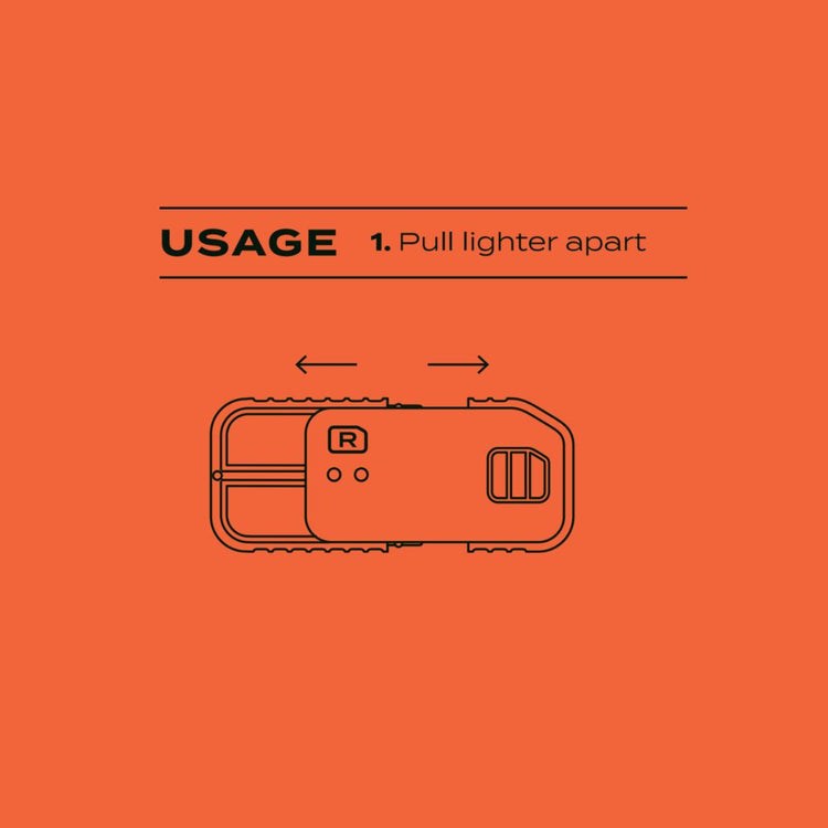 Radlight is a purpose built lighter for harsh conditions