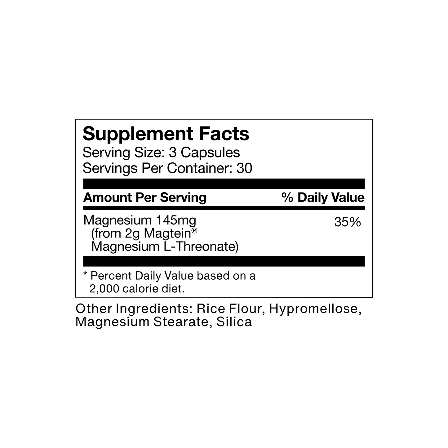 Magnesium L-Threonate - Concordia Style Boutique