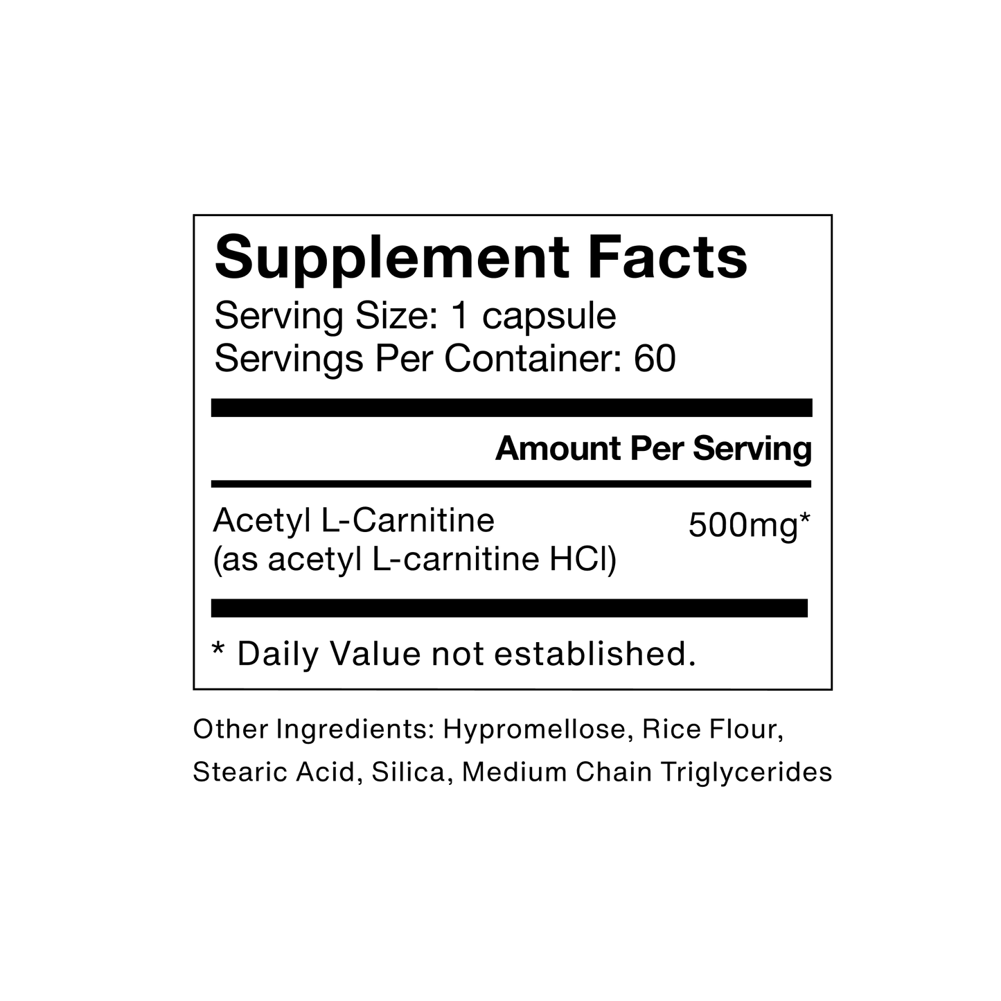 Acetyl L-Carnitine - Concordia Style Boutique