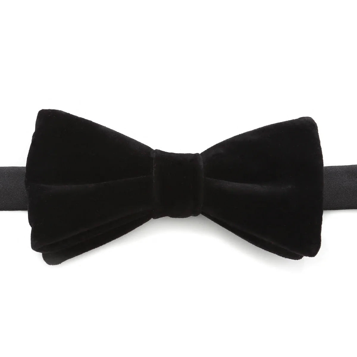VDP Black Velvet Bow Tie - Concordia Style Boutique