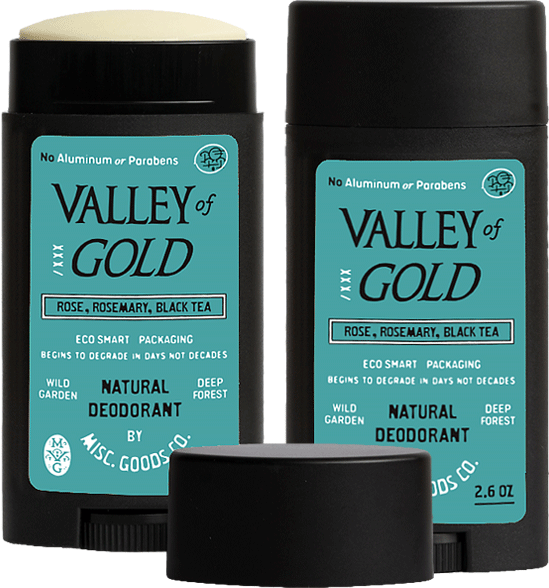 "Valley of Gold" Natural Deodorant