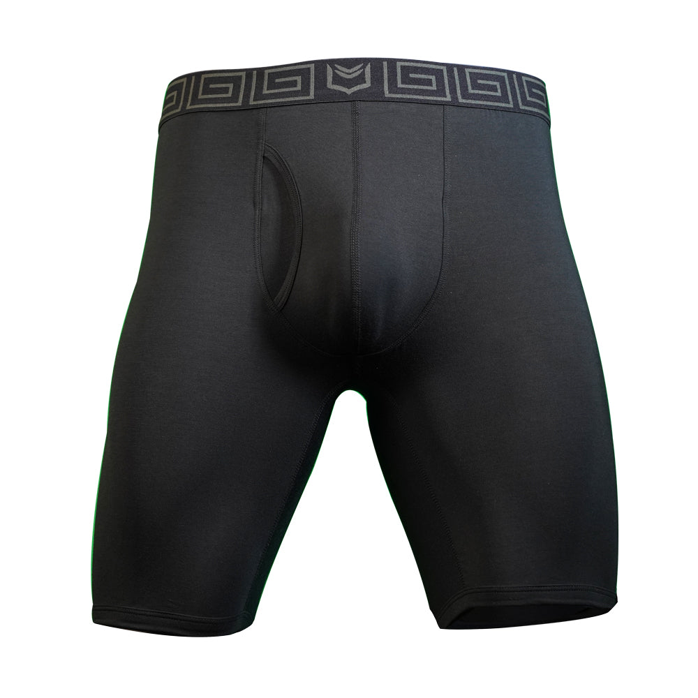 SHEATH V Bamboo Men's 8" Sports Performance Boxer Brief - Premium Underwear from SHEATH UNDERWEAR - Just $33.15! Shop now at Concordia Style Boutique