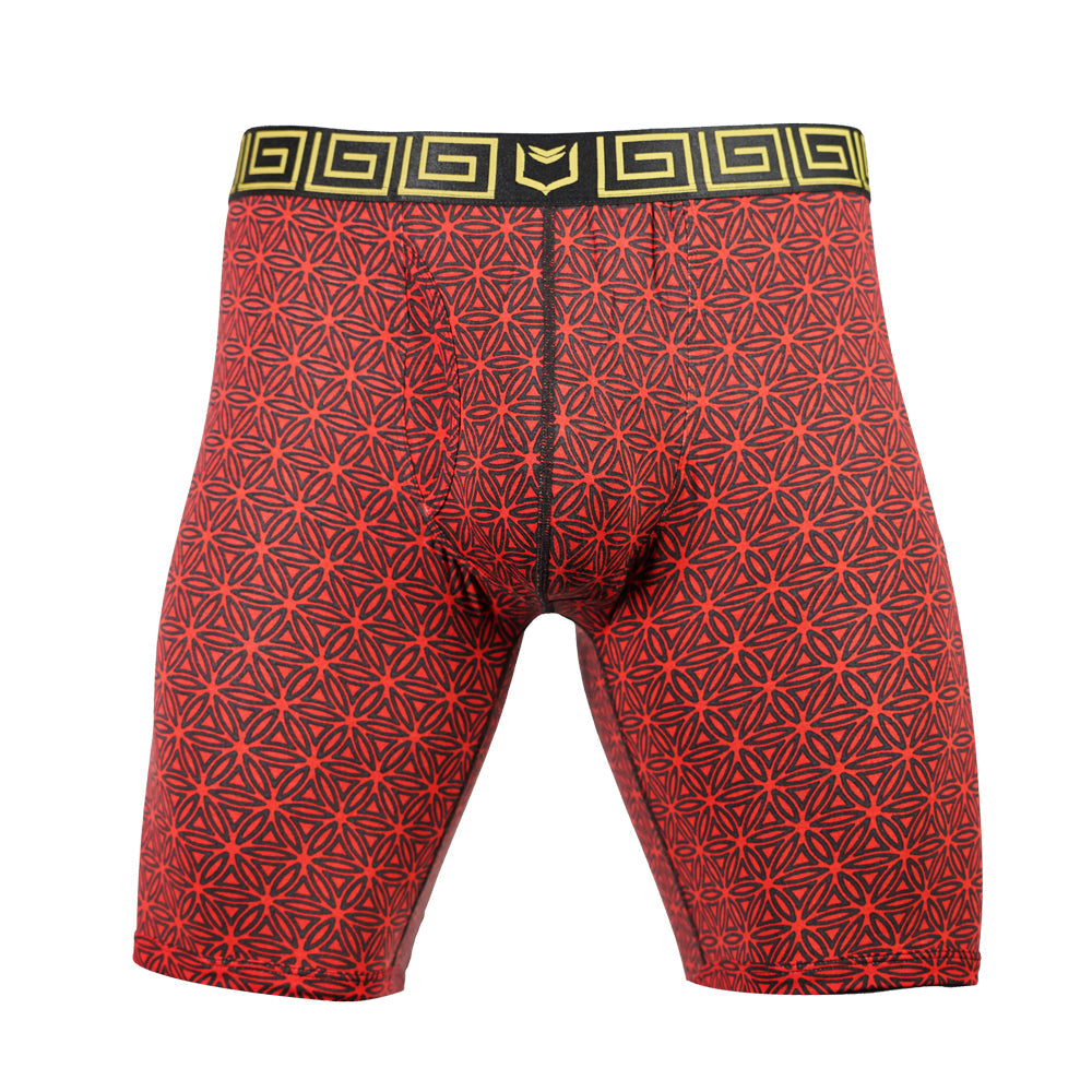 SHEATH V Men's 8" Sports Performance Boxer Brief - Premium Underwear from SHEATH UNDERWEAR - Just $16! Shop now at Concordia Style Boutique