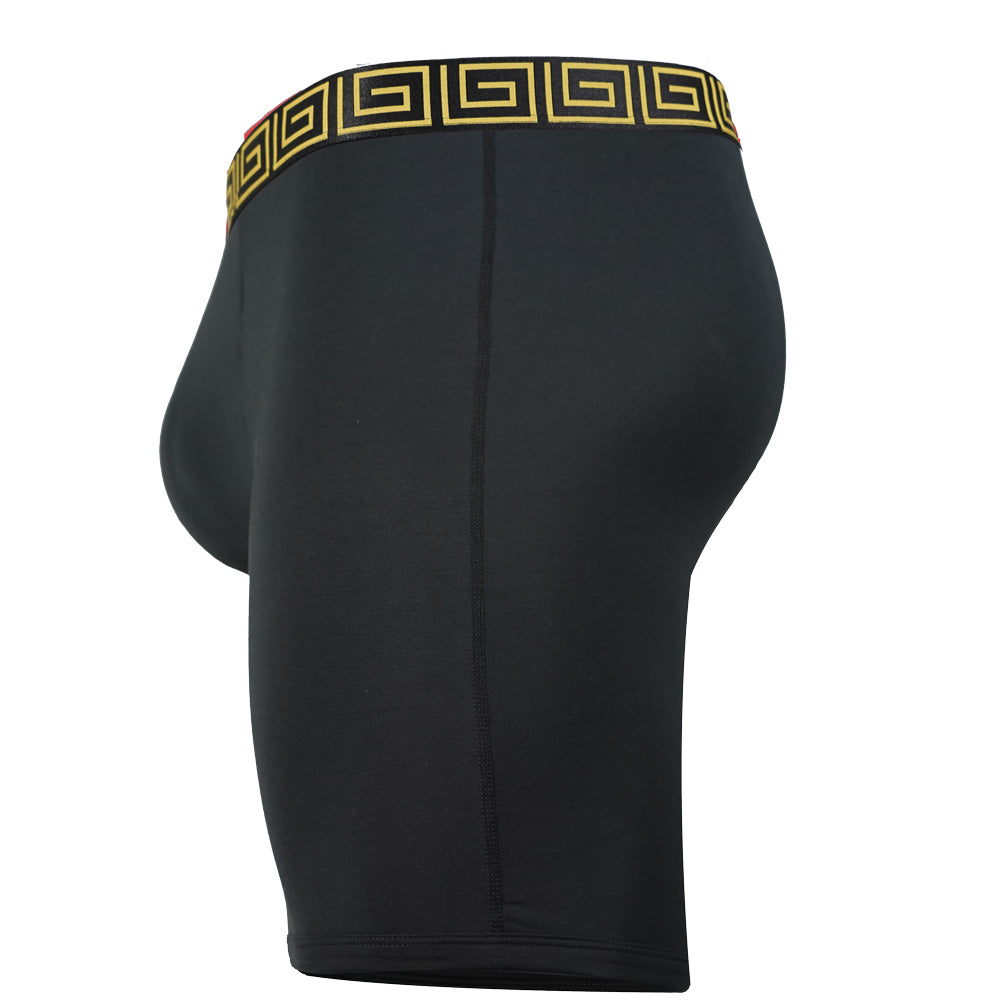 SHEATH V Men's 8" Sports Performance Boxer Brief - Premium Underwear from SHEATH UNDERWEAR - Just $28.05! Shop now at Concordia Style Boutique