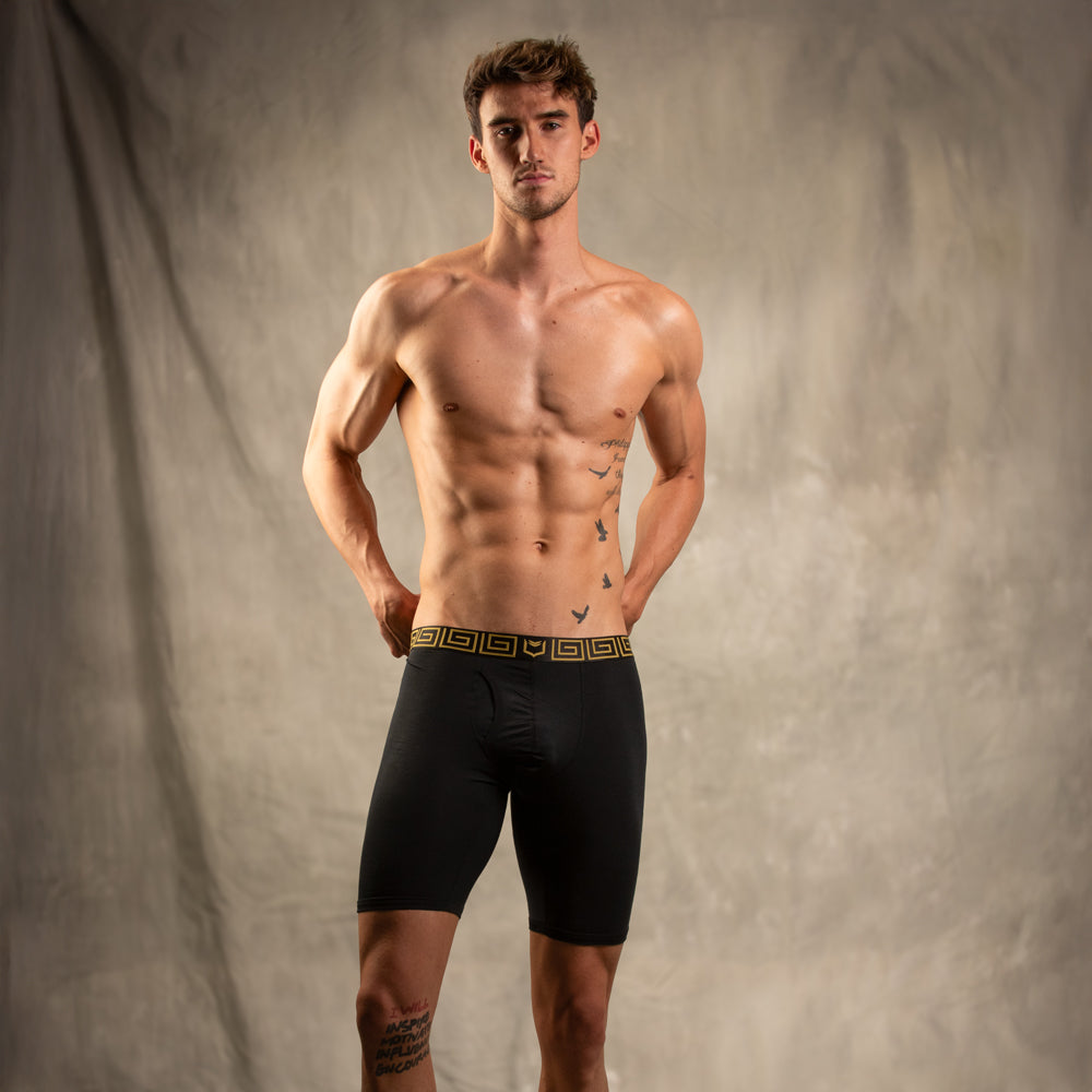 SHEATH V Men's 8" Sports Performance Boxer Brief - Premium Underwear from SHEATH UNDERWEAR - Just $28.05! Shop now at Concordia Style Boutique