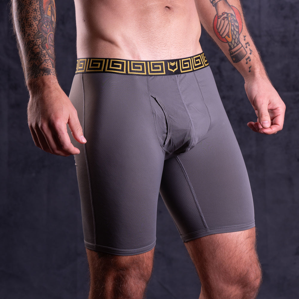 SHEATH V AirFlow 8" Sports Performance Boxer Brief - Premium Underwear from SHEATH UNDERWEAR - Just $31.35! Shop now at Concordia Style Boutique