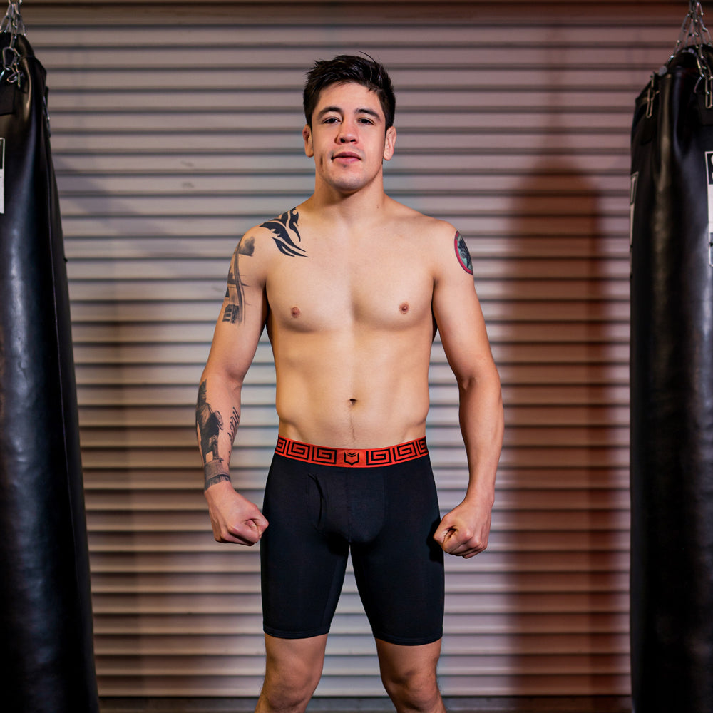 SHEATH V Men's 8" Sports Performance Boxer Brief - Premium Underwear from SHEATH UNDERWEAR - Just $28.05! Shop now at Concordia Style Boutique