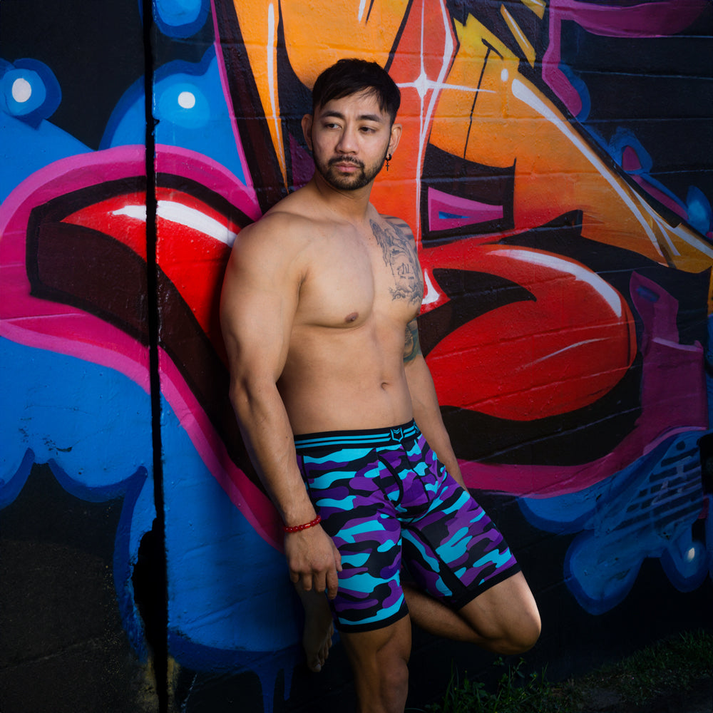 SHEATH V Men's 8" Sports Performance Boxer Brief - Premium Underwear from SHEATH UNDERWEAR - Just $16! Shop now at Concordia Style Boutique