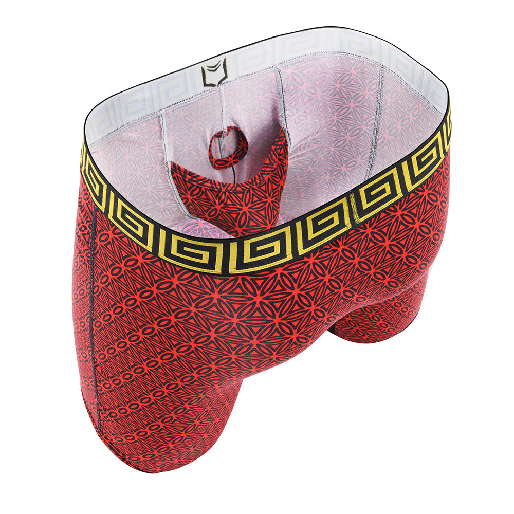 SHEATH V Men's 8" Sports Performance Boxer Brief - Premium Underwear from SHEATH UNDERWEAR - Just $16! Shop now at Concordia Style Boutique