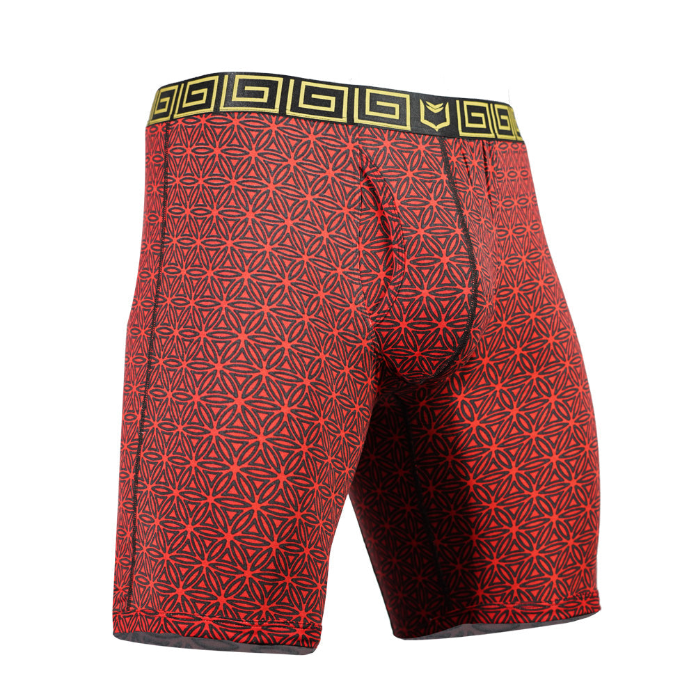 SHEATH V Men's 8" Sports Performance Boxer Brief - Premium Underwear from SHEATH UNDERWEAR - Just $16! Shop now at Concordia Style Boutique
