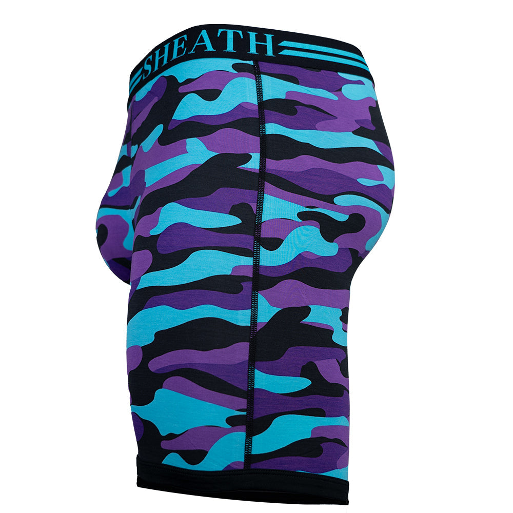 SHEATH V Men's 8" Sports Performance Boxer Brief - Premium Underwear from SHEATH UNDERWEAR - Just $16! Shop now at Concordia Style Boutique