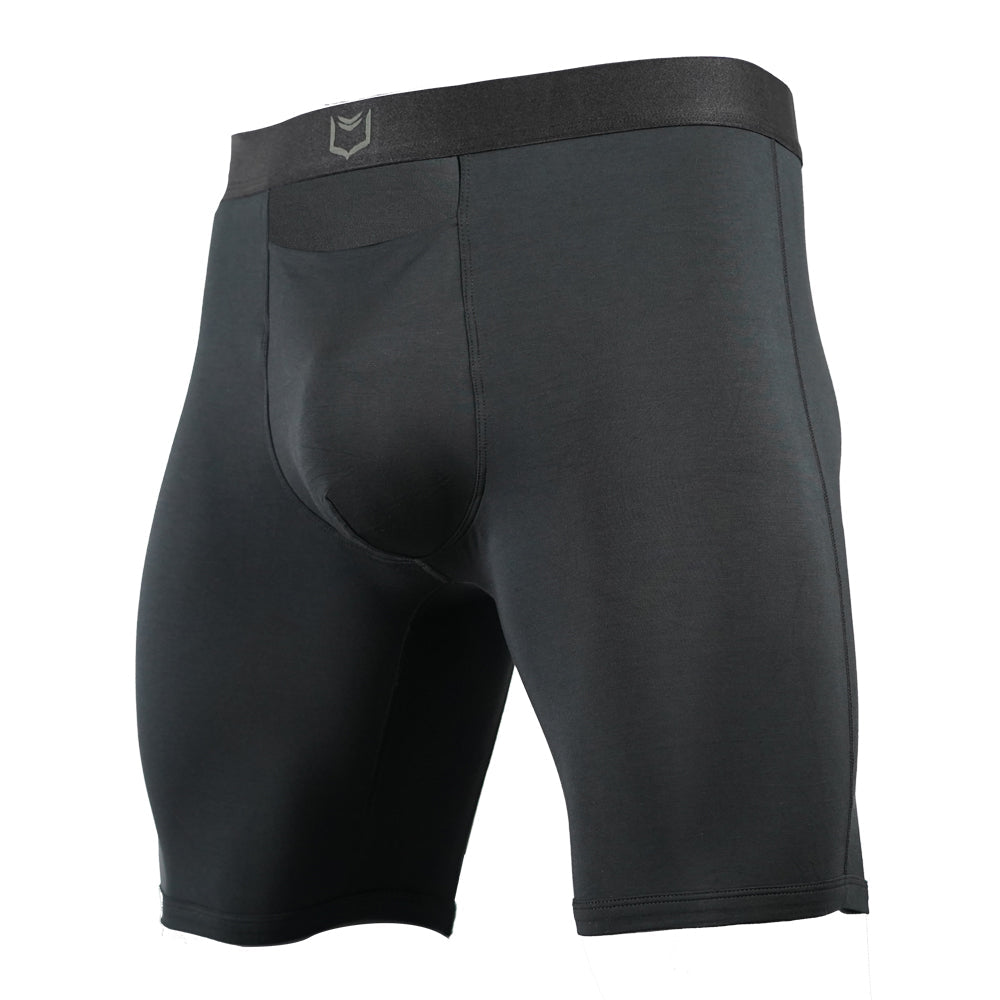 SHEATH V Men's Single Pouch 8" Sports Performance Boxer Brief w/ Horizontal Fly - Premium Underwear from SHEATH UNDERWEAR - Just $26.35! Shop now at Concordia Style Boutique