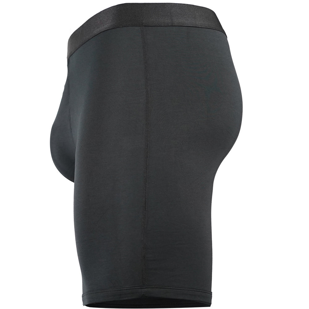 SHEATH V Men's Single Pouch 8" Sports Performance Boxer Brief w/ Horizontal Fly - Premium Underwear from SHEATH UNDERWEAR - Just $26.35! Shop now at Concordia Style Boutique