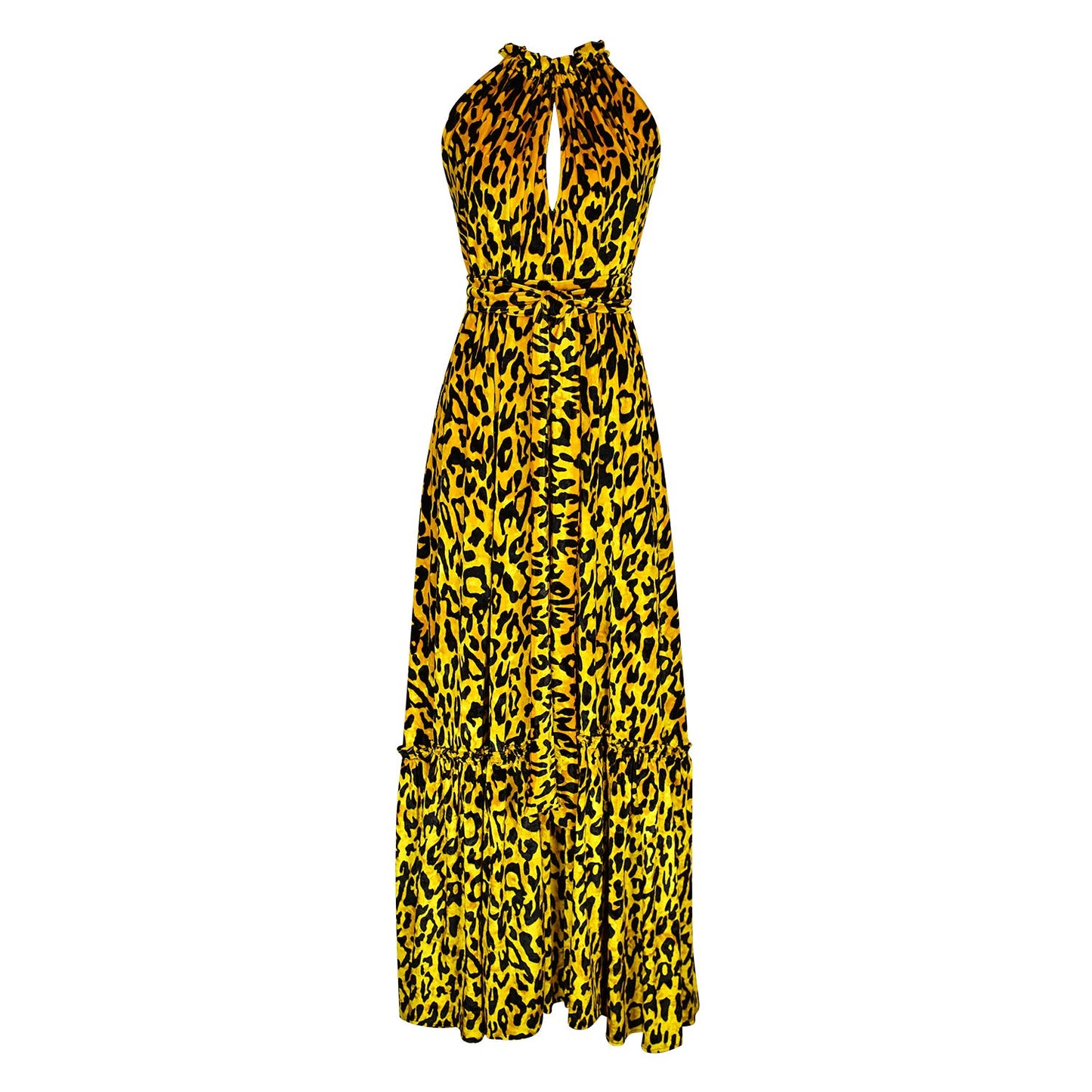 Vanya Gold Maxi Dress