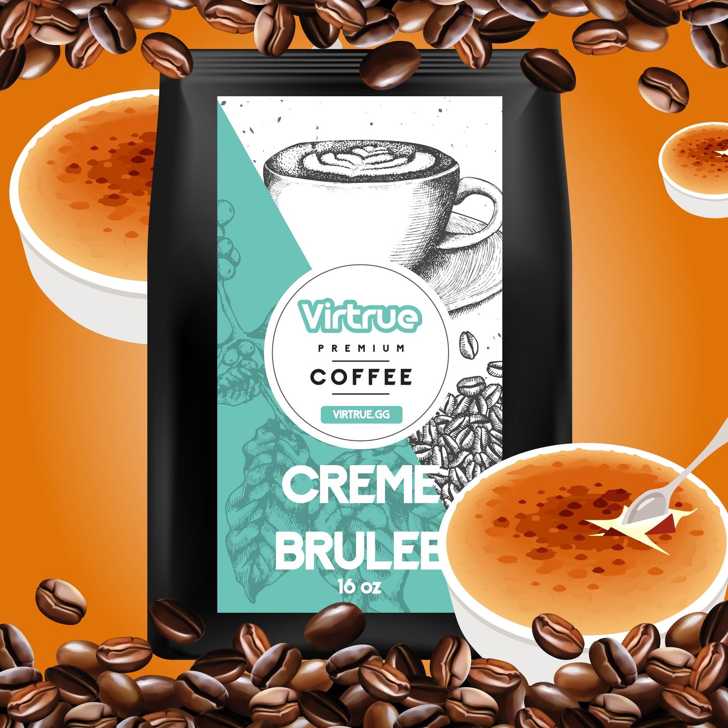 Flavored Coffee – 16oz | Small Batch, Expertly Roasted, No Sugar - Concordia Style Boutique