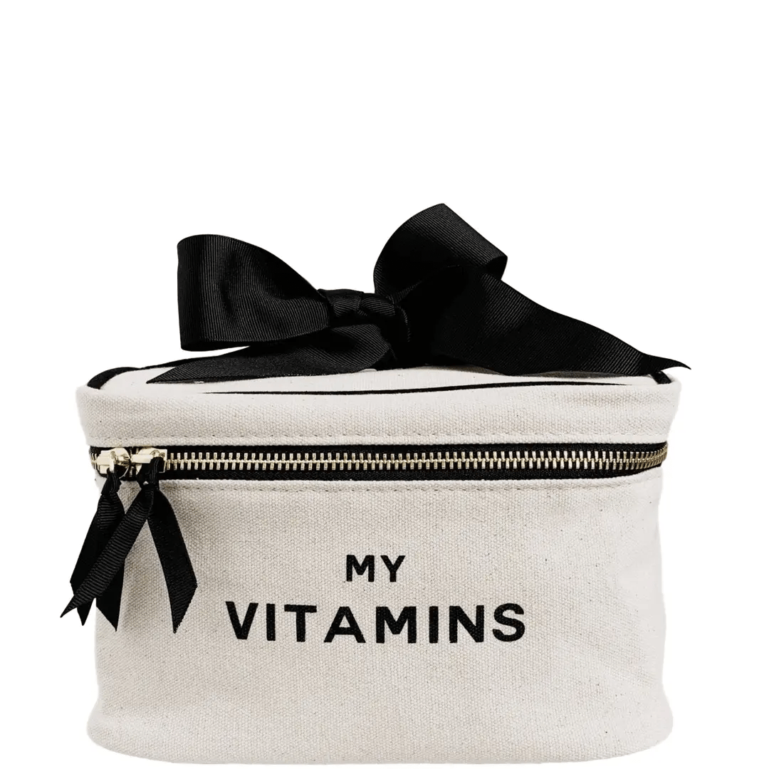 Vitamins Storage and Travel Box, Cream - Concordia Style Boutique
