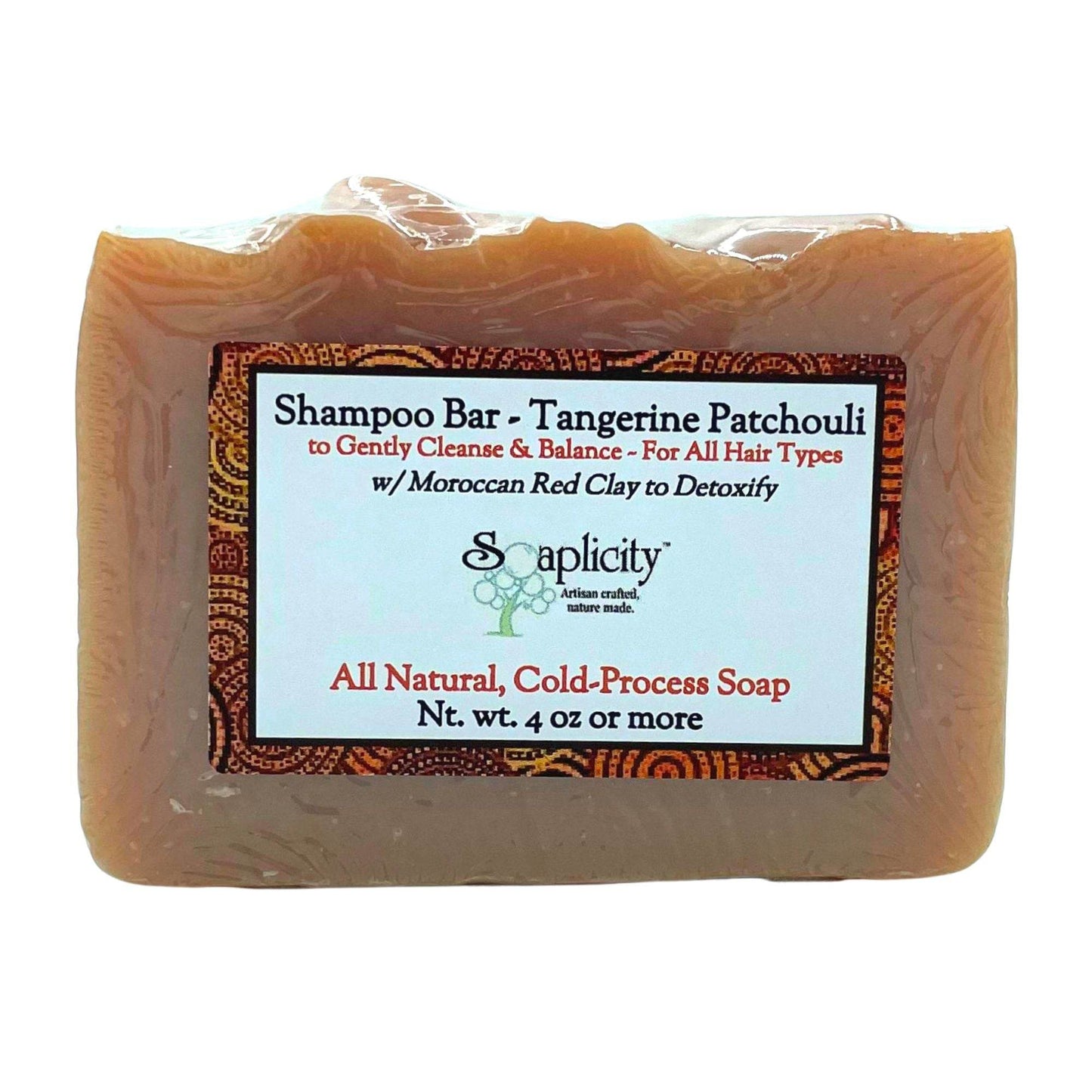 Tangerine Patchouli Shampoo Bar - Concordia Style Boutique