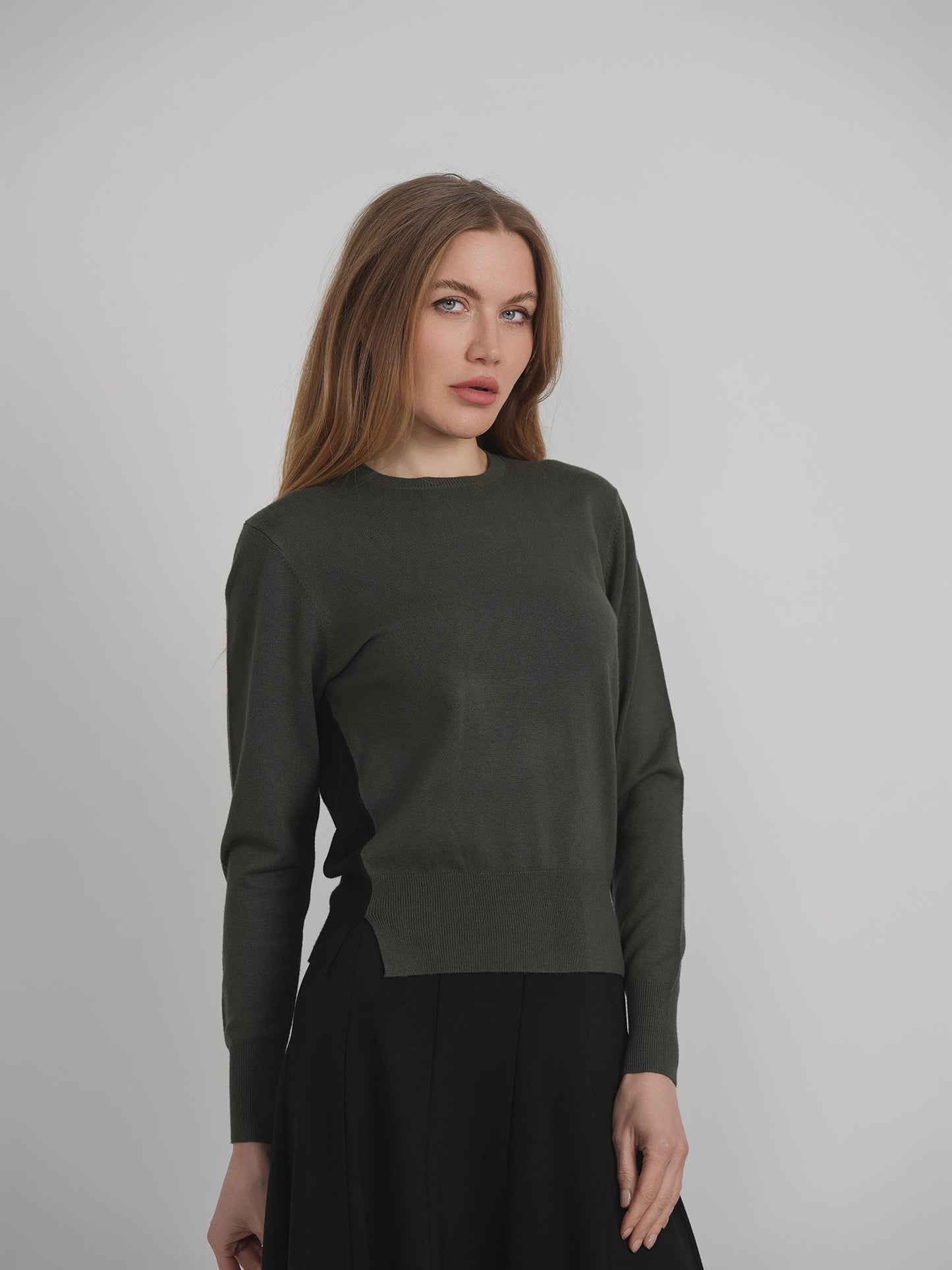 2 Tone Knit Sweater - Concordia Style Boutique