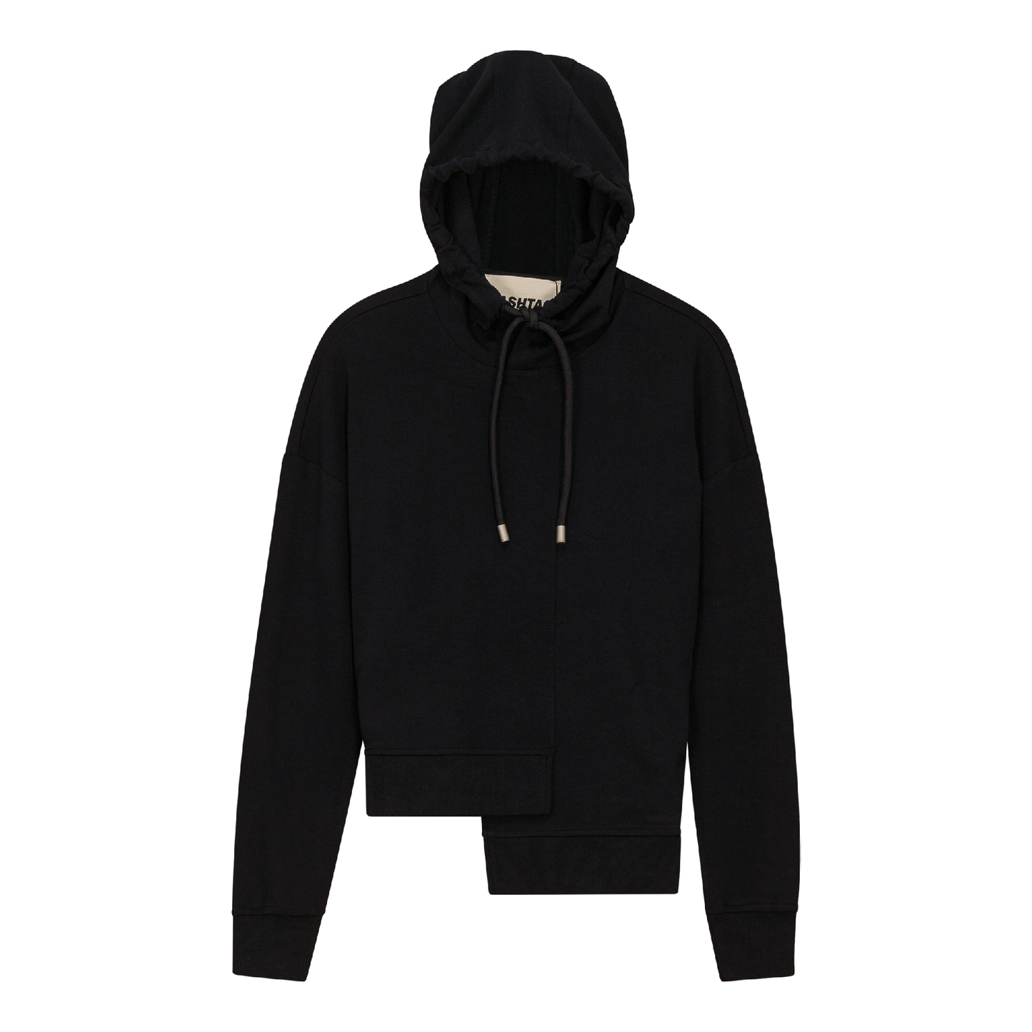 Asymmetrical French Fleece Hoodie - Concordia Style Boutique