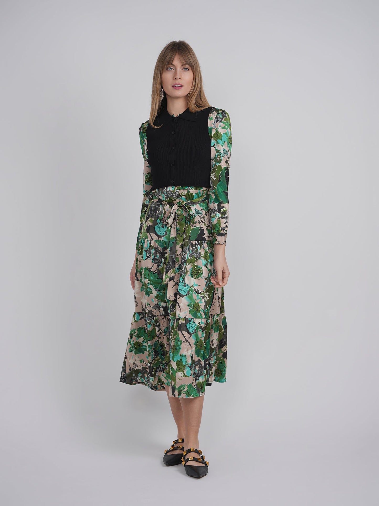 Cropped Midi Dress Set - Concordia Style Boutique