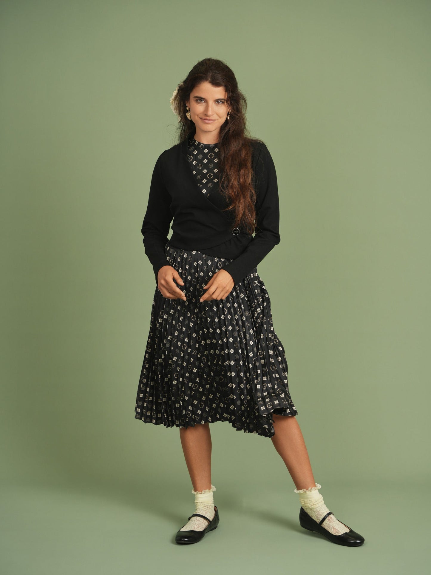 Slinky Printed Midi Jumper - Concordia Style Boutique