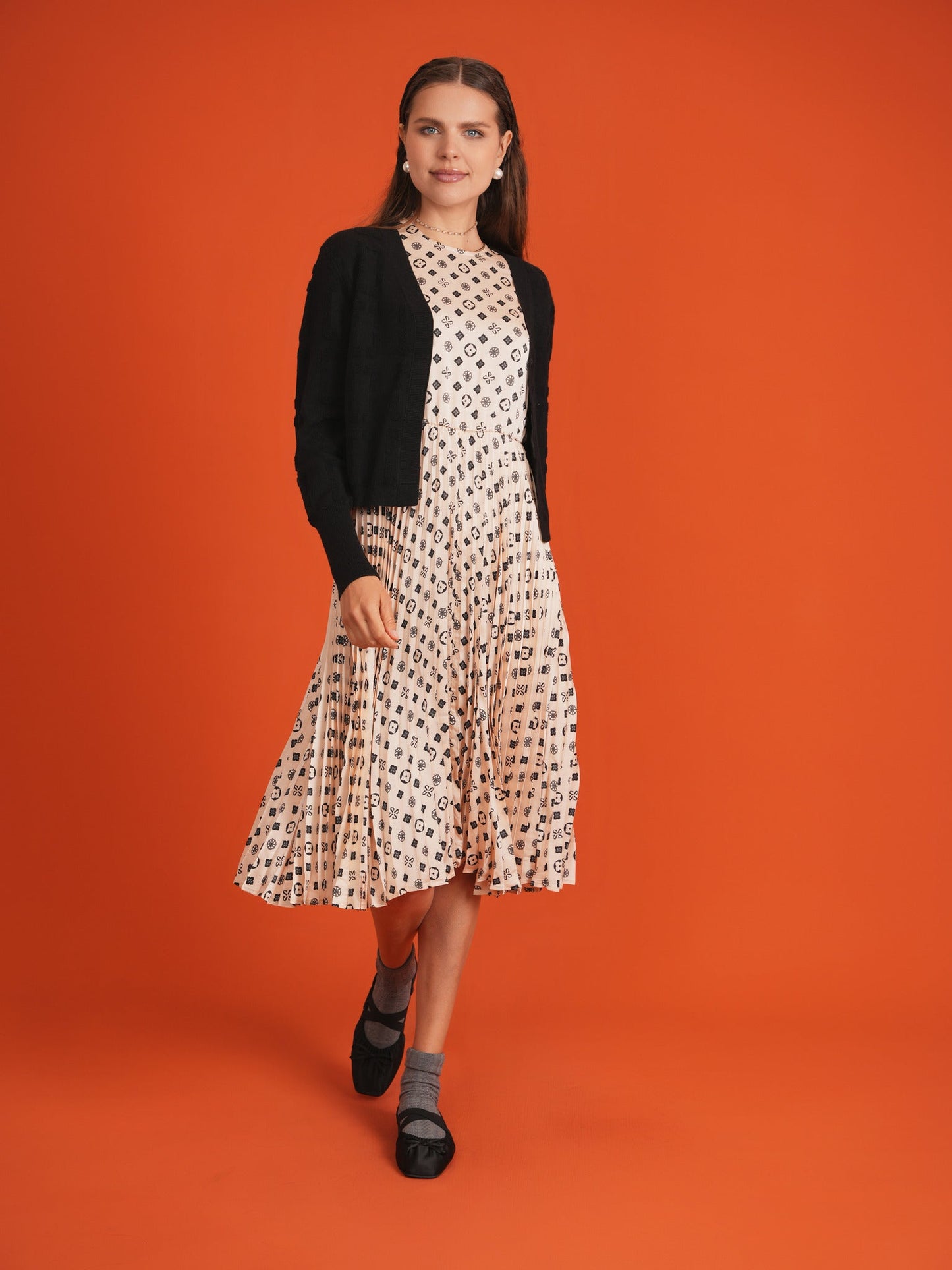 Slinky Printed Midi Jumper - Concordia Style Boutique