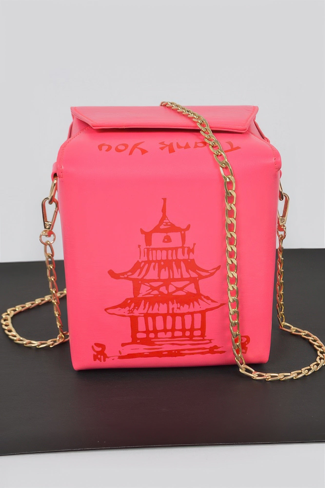 Chinese To Go Box Clutch