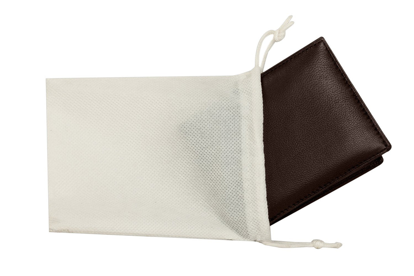 Sakkas Bifold Press Stud Mens Leather Wallet With Gift Bag - Concordia Style Boutique