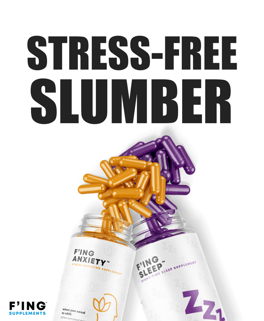"Stress-Free Slumber" Stack - Premium Supplement from F'ing Focus Brain Boosting Supplement - Just $55! Shop now at Concordia Style Boutique