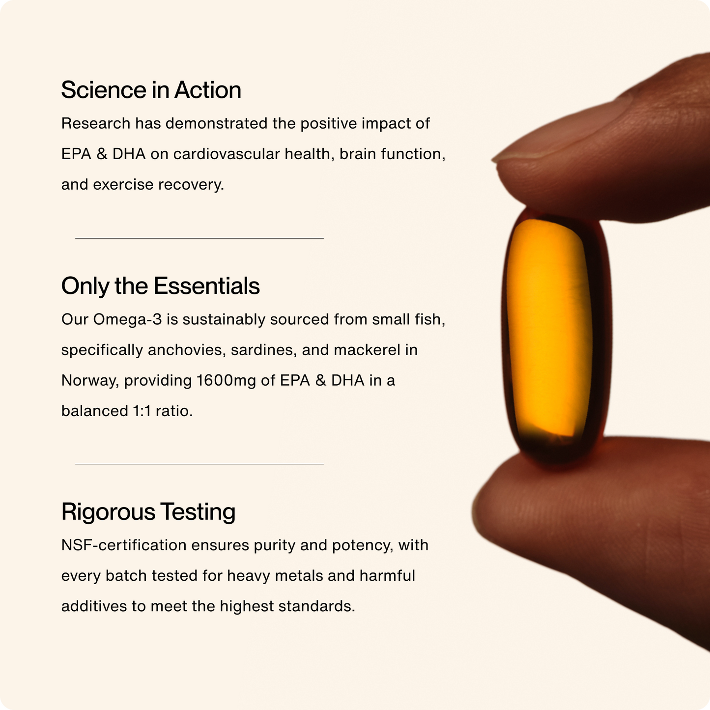 Omega-3 - Concordia Style Boutique