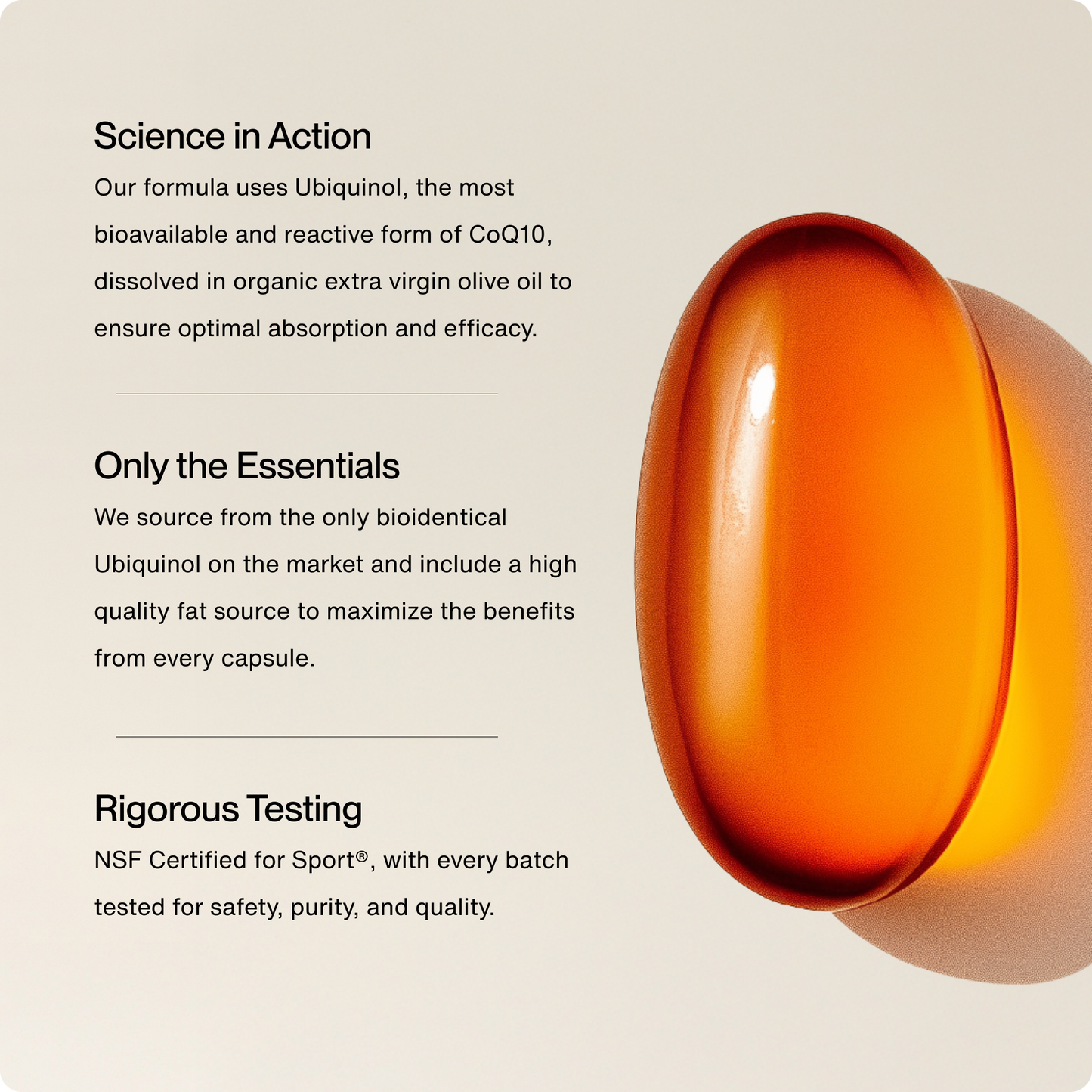 Ubiquinol - Premium Product from Momentous - Just $34.95! Shop now at Concordia Style Boutique