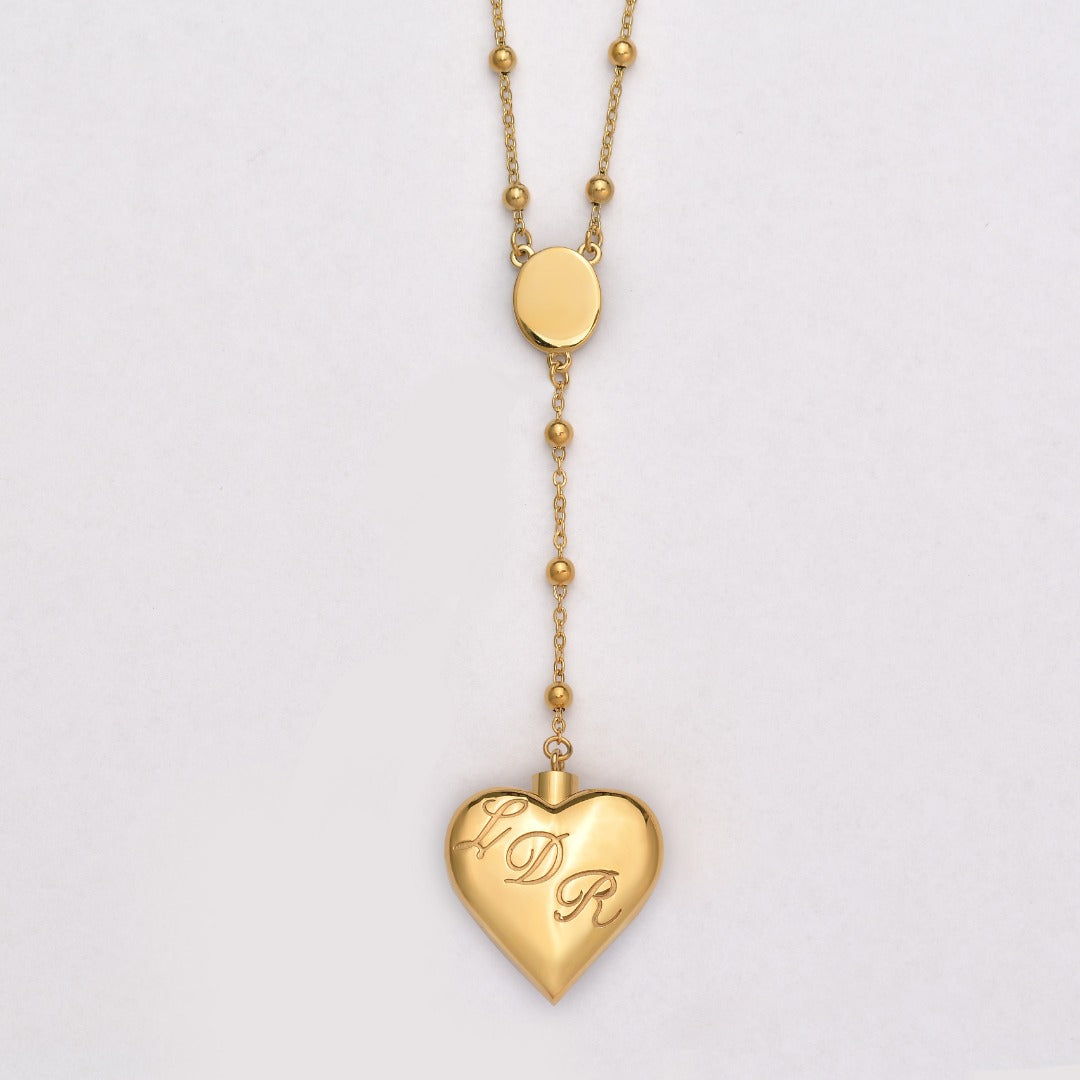 Stash Necklace 2.0 - Del Rey LDR Inspired Heart