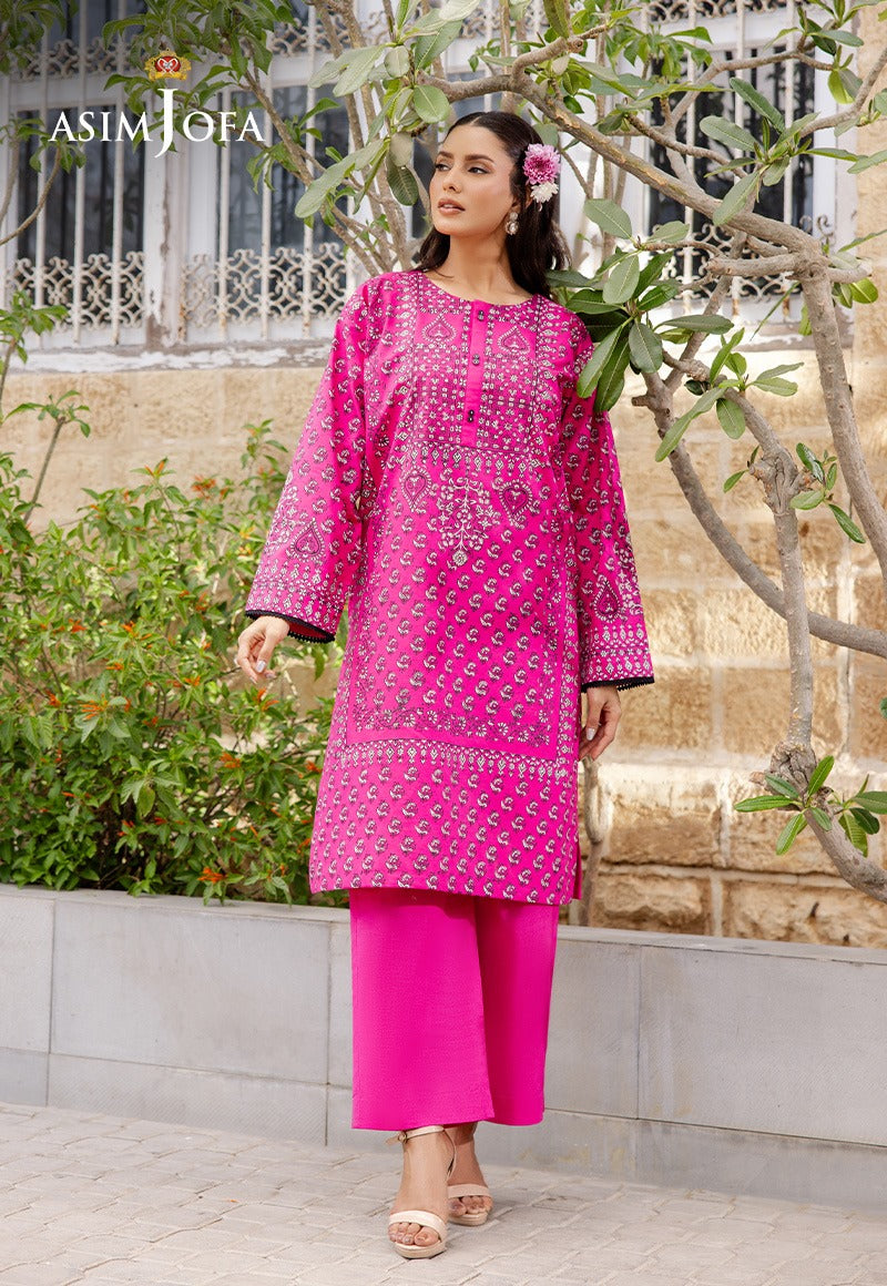 Asim Jofa - AJPB-194 2 Piece Embroidered Cambric
