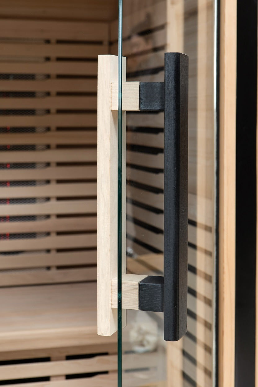 Peak Saunas Everest 2-Person Full Spectrum Infrared Sauna with XL Medical-Grade Red Light Therapy & Smart WiFi App Control - Concordia Style Boutique