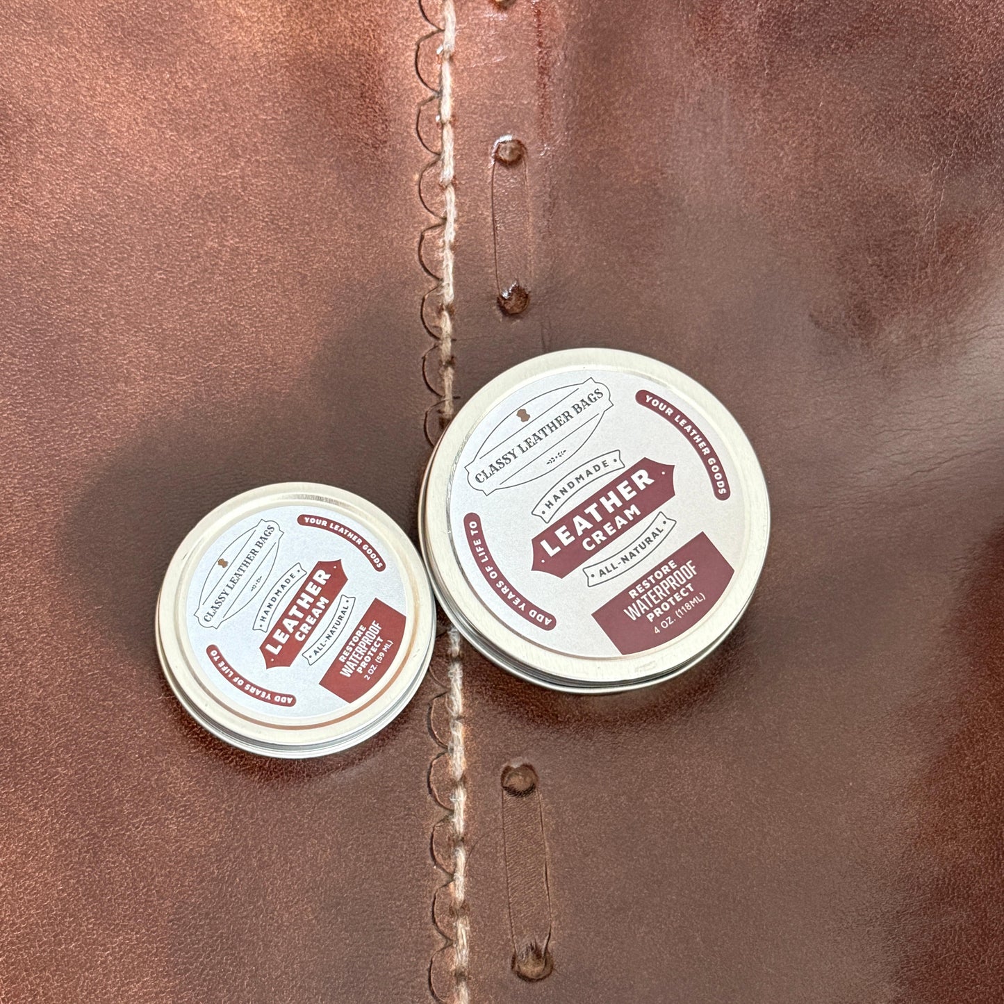 Leather Cream - Restore, Waterproof & Protect Leather - Concordia Style Boutique