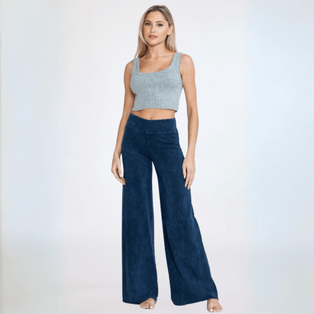 Casual Wide Leg Perfect Pants Made in USA - Concordia Style Boutique