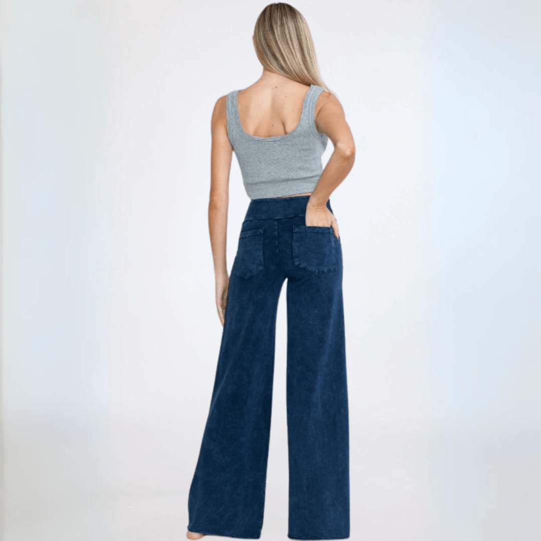 Casual Wide Leg Perfect Pants Made in USA - Concordia Style Boutique