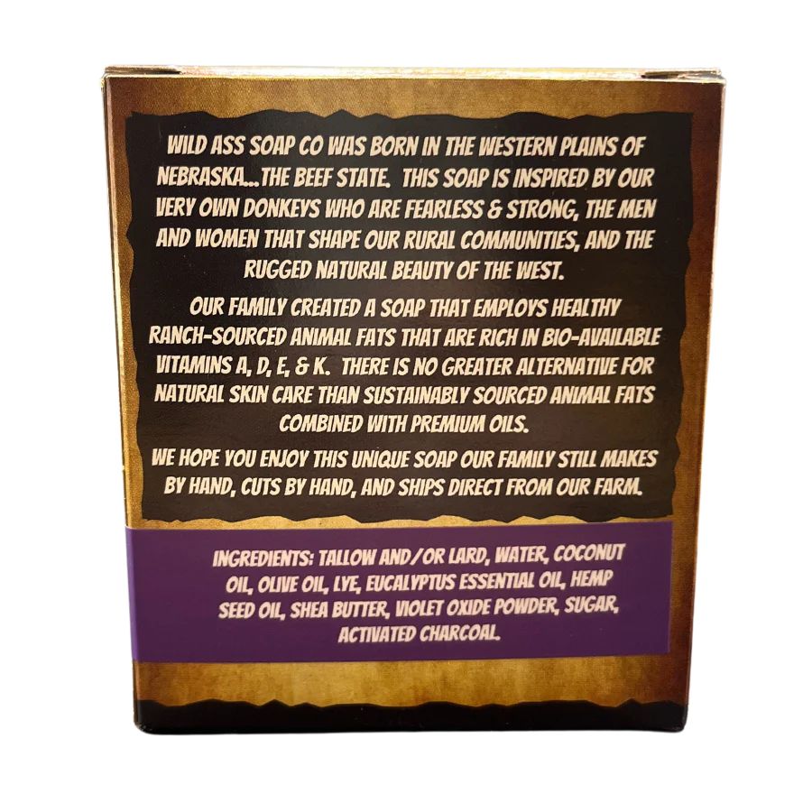 Tallow Bar Soap | Doc Holliday Scent | 4.5 oz | Palm Oil & Paraben Free | Wild Ass Soap Co - Concordia Style Boutique
