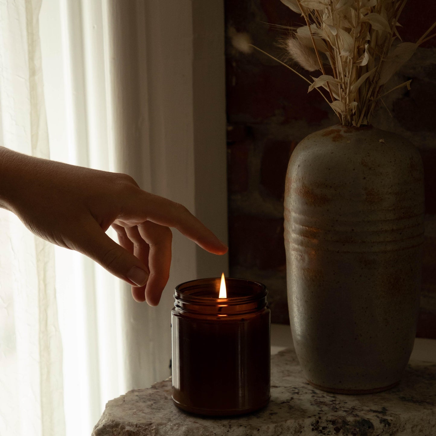 Coffee Bean + Cacao Candle